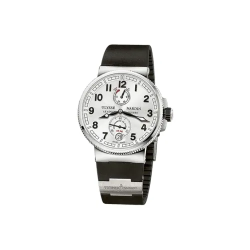 ULYSSE NARDIN Автоматический Механический Часы Мужские Nautical Collection 43 мм Серебряные