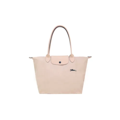 LONGCHAMP Le Pliage Club Холст и Кожа Сумка Сумка-тоут Сумка через плечо Женская Светло-розовая