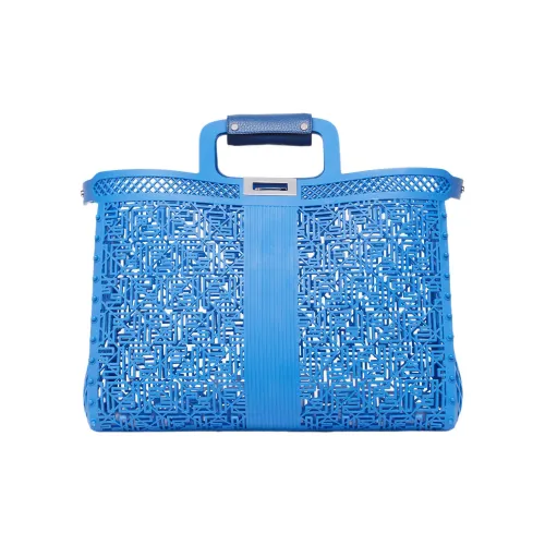 FENDI Телячья кожа Сумка Мужская Синяя