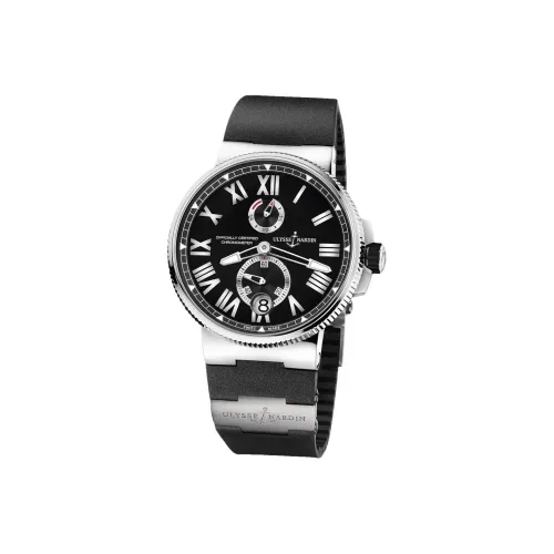 ULYSSE NARDIN Автоматический Механический Часы Мужские Nautical Collection 45 мм Черные