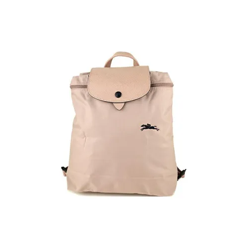 LONGCHAMP Ткань Рюкзак Мини Женский Вишневый Цветок Розовый