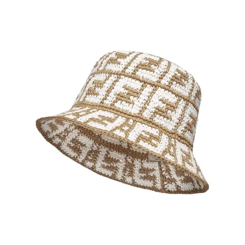 FENDI Шляпы ведра Бежевые Женские