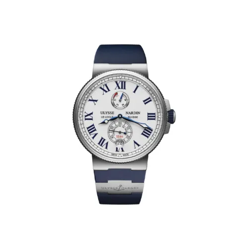 ULYSSE NARDIN Автоматический Механический Механизм Мужские Часы 45 мм Белый