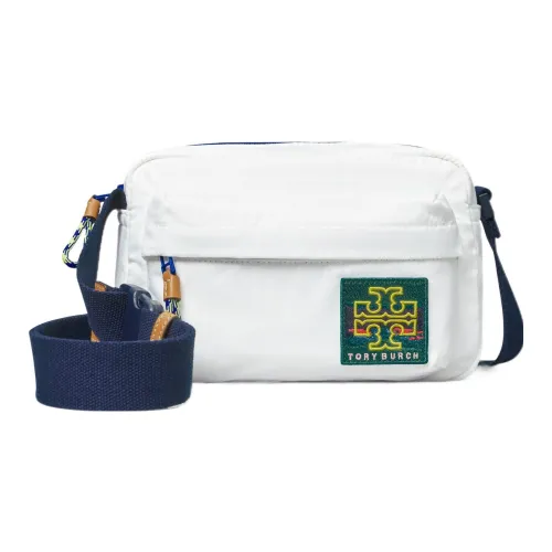 TORY BURCH Полиэстер Сумка через плечо Маленькая Женская Белая