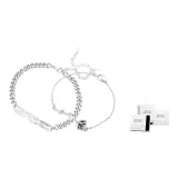 Маленький Принц и Розовый Браслет для Пара (Белый, Простой, Подарочная Коробка)