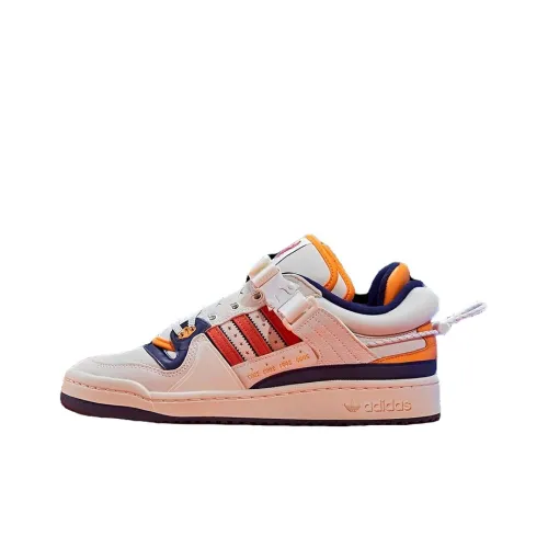 Bad Bunny x Adidas Originals FORUM Low 'Cangrejeros DE Santurce' Low Top Скейтборд Кроссовки Unisex Белый Красный
