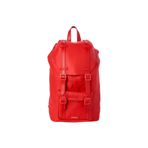 SPRAYGROUND Рюкзак из искусственной кожи большой унисекс красный