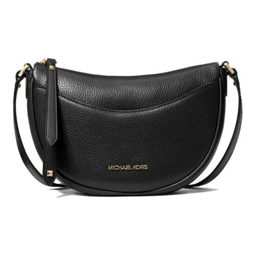 MICHAEL KORS Сумка через плечо из кожи маленькая женская черная