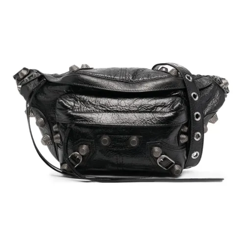 Balenciaga Le Cagole Полиуретан Бананка Мужской Черный