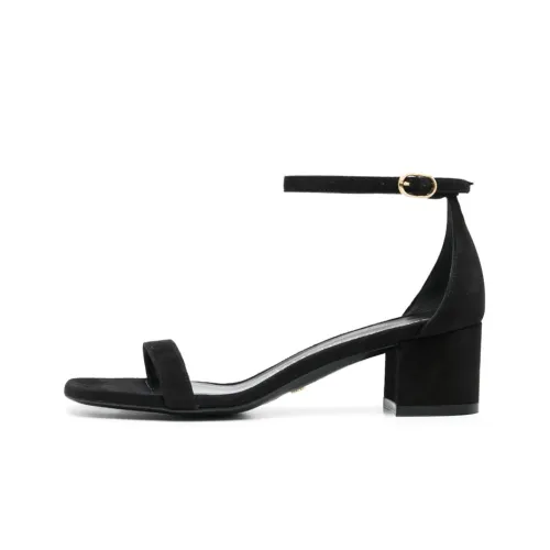 Stuart Weitzman SW one Ремень Сандалии 5 см Женские Черные