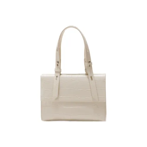 GXFMOD Сумка через плечо из коровьей кожи среднего размера женская черно-белая