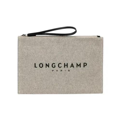 LONGCHAMP Roseau Хлопок Canvas Маленький Клатч Сумка Унисекс Linen