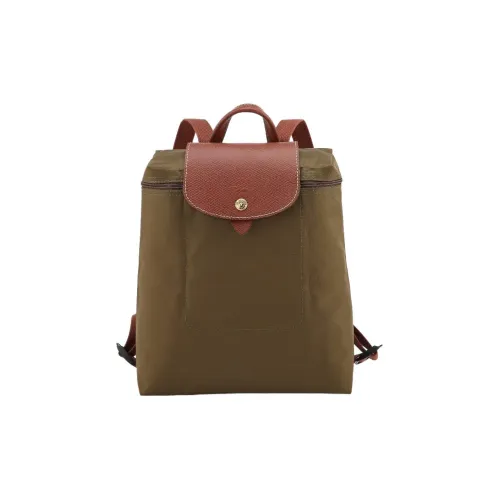 LONGCHAMP Le Pliage Ткань Рюкзак Женские Армейский зеленый