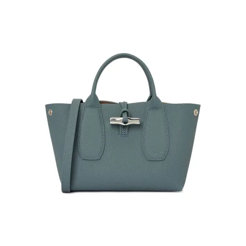 LONGCHAMP Roseau Коровья кожа Beagle Сумка Сумка Маленькая Женская Синяя