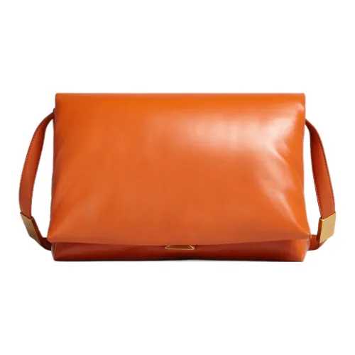 Marni Телячья кожа Сумка Сумка через плечо Женская Апельсин