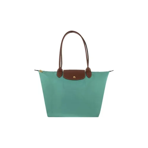 LONGCHAMP Корова Кожа Комбинированная Пельменная Сумка Сумка через плечо Женская Синяя