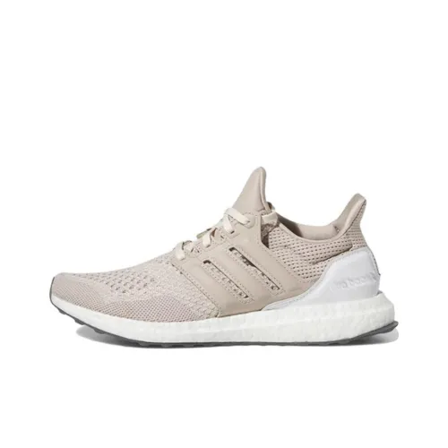 Adidas Ultraboost 1,0 Противоскользящий Устойчивый к Износу Легкий Низкий Топ Повседневные Беговые Кроссовки Женские Розовые Белые