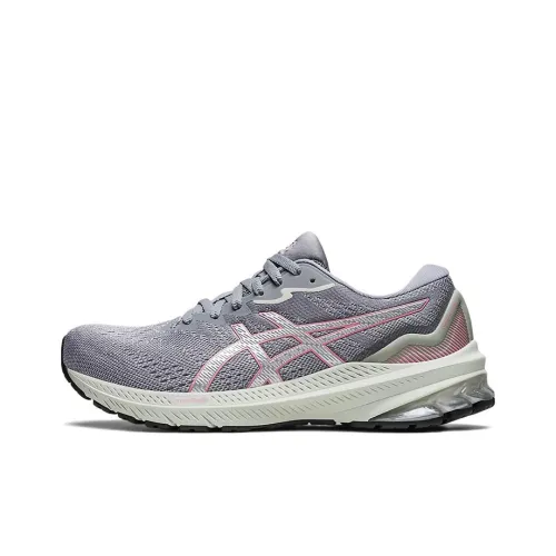 ASICS GT 1000 11 Low Топ Беговые кроссовки Женские Серый Розовый