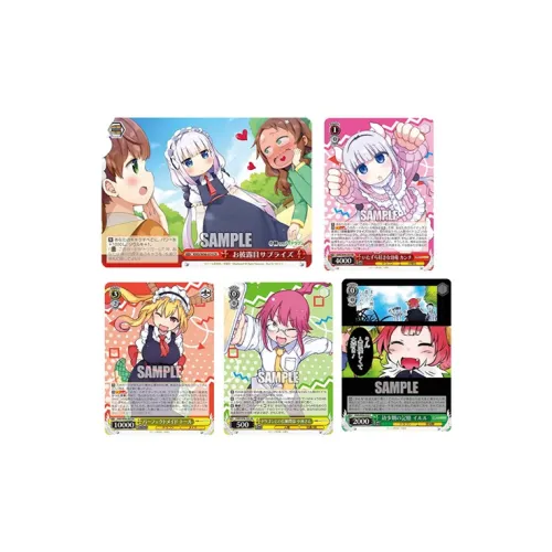 BUSHIROAD MISS Kobayashi's Dragon Maid Коллекция Дополнительный пакет IP Аниме Карточки