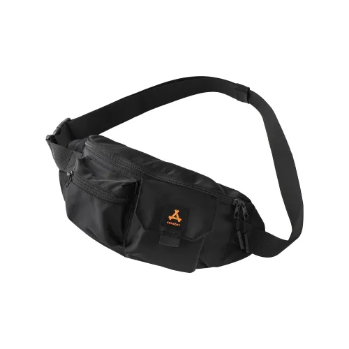 KONADCT Нейлоновая сумка через плечо сумка-бананка сумка через плечо сумка-слинг унисекс черный белый