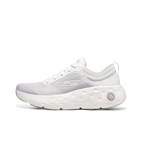 Skechers Go Run Lite Low Топ Беговые кроссовки Мужские Белый Фиолетовый