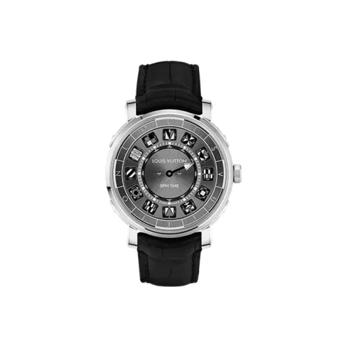 LOUIS VUITTON Автоматический Механический Часы для мужчин, 41 мм, Серый