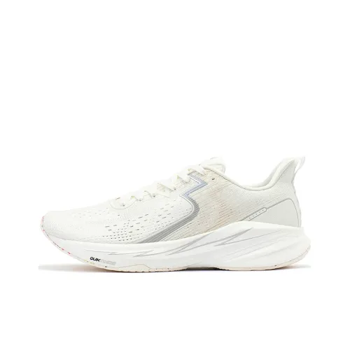 361° Карбон CQT Карбон Спид CQT MIRO Низкий Топ Беговые кроссовки Мужской Перьевой Белый