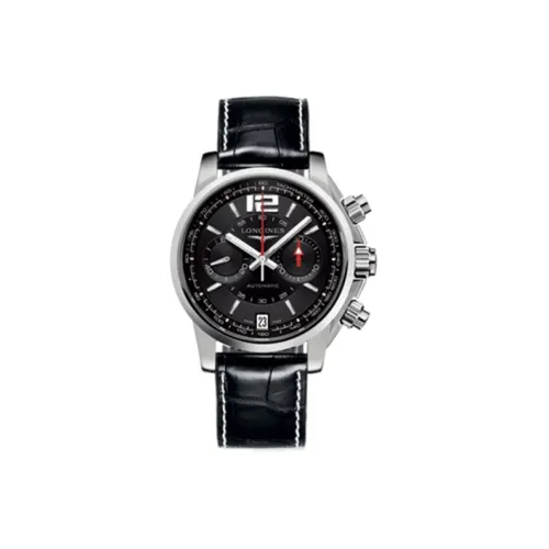 LONGINES ADMIRAL Collection Автоматический Механический Механизм Мужские Часы Часы 42 мм Черный Циферблат