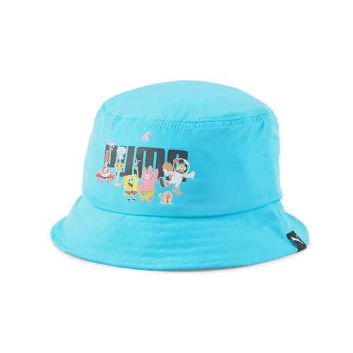 PUMA Полиэстер Шляпы ведра Синий Kids