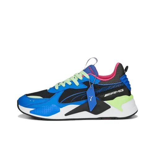 PUMA Mercedes Amg Low Топ Повседневная обувь Унисекс Синий Белый