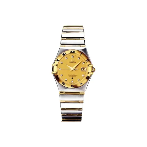 OMEGA Автоматический Механический Movement Женские Часы 27,5 мм Золотой