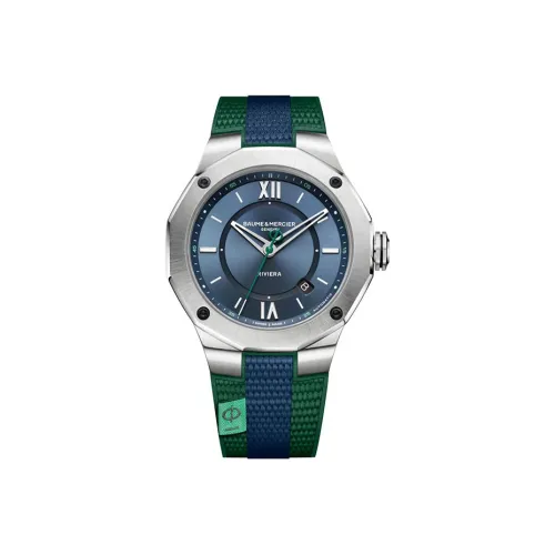Baume & Mercier Автоматический Механический Механизм Мужские Часы Rivera Series 42 мм Синий