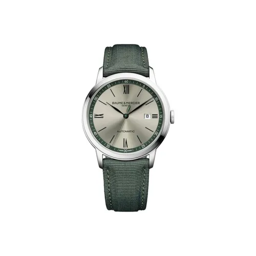 Baume & Mercier Автоматический Механический Механизм Мужские Часы Classima Collection 42 мм Серый