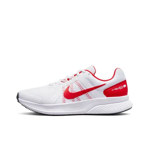 Nike Run Swift 2 Амортизаторы Slip-resistant Низкий Топ Casual Женские Белый Красный