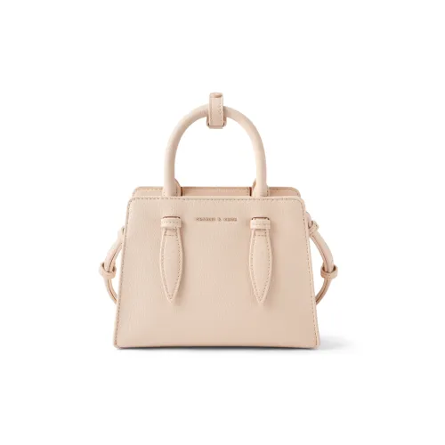 CHARLES KEITH ПУ (полиуретан) Кролик Наушники‑меховые капюшоны Сумка Средний Женские Телесный Телесный цвет Черный