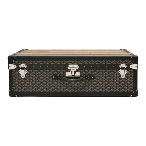 GOYARD Palace Холст и Кожа Твердый Чехол Унисекс Черный