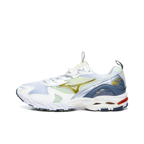 Mizuno Wave Rider 10 Повседневный Низкий Топ Белый Унисекс
