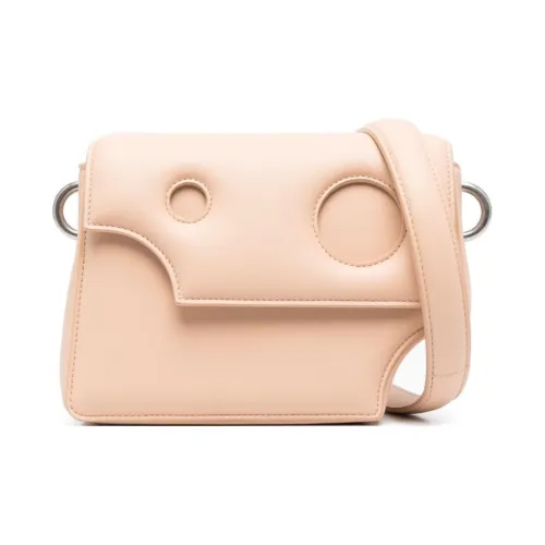 OFF Белый Кожа Сумка через плечо Женская Розовая