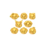 Набор из восьми в золотом цвете