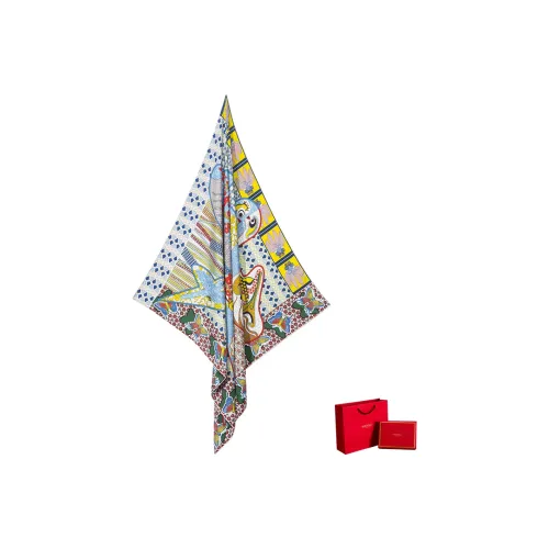 WENSLI Шелковые шарфы Унисекс