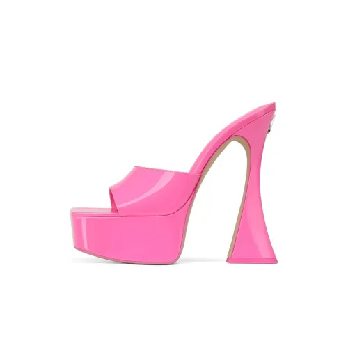 Naked Wolfe Harriet Мода Тапочки 16 см Женские Розовые