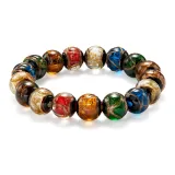 Дымящаяся пепельная люли браслет (мужской)