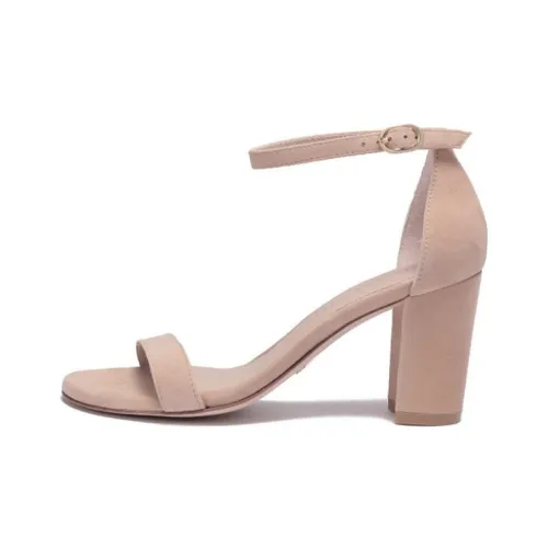 Stuart Weitzman SW one Ремень Сандалии 8 см Женские Nude