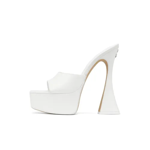 Naked Wolfe Harriet Модные Тапочки 16 см Женские Белые