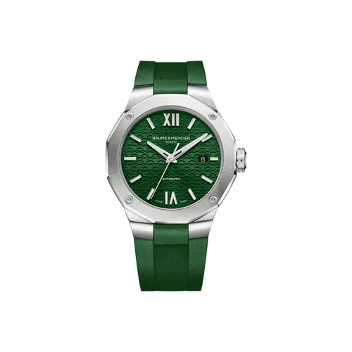 Baume & Mercier Автоматический Механический Механизм Мужские Часы Rivera Series 42 мм Зеленые