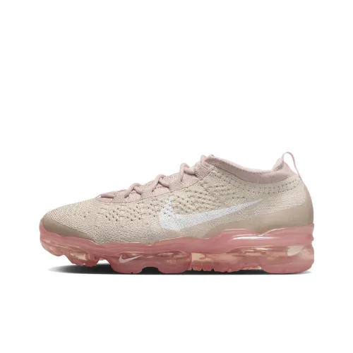 Nike VaporMax 2023 Low Беговые кроссовки Женские Розово-коричневые