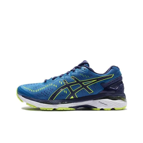 Asics Gel Kayano 23 Low Топ Беговые кроссовки Мужские Ink Jade Blue