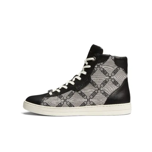 MICHAEL KORS Keating High Топ Стильные Скейтбординги Мужской Бежево-черный