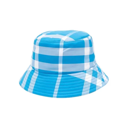 Burberry Cotton Bucket Hats Синий Мужской