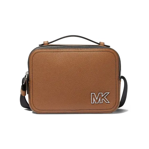 MICHAEL KORS MK Cooper Кожа Camera Сумка Сумка через плечо Сумка среднего размера Мужская Коричневая